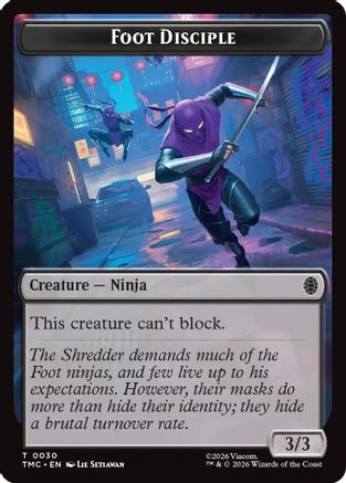 Foot Disciple |  (030) [Commander: Teenage Mutant Ninja Turtles]
