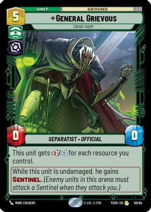 General Grievous - Crush Them! |  (50/84)  [Twin Suns]