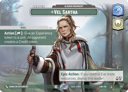 Vel Sartha - Aldhani Insurgent (Showcase) | Foil (772)  [A Lawless Time]
