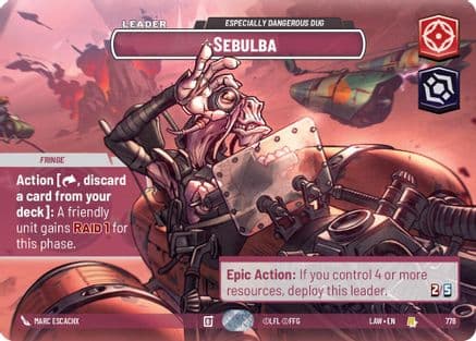 Sebulba - Especially Dangerous Dug (Showcase) | Foil (778)  [A Lawless Time]