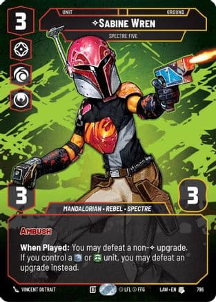Sabine Wren - Spectre Five (Prestige) |  (796)  [A Lawless Time]