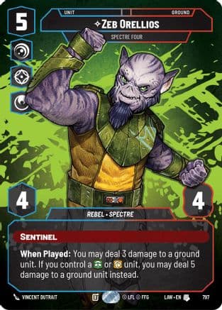 Zeb Orellios - Spectre Four (Prestige) |  (797)  [A Lawless Time]