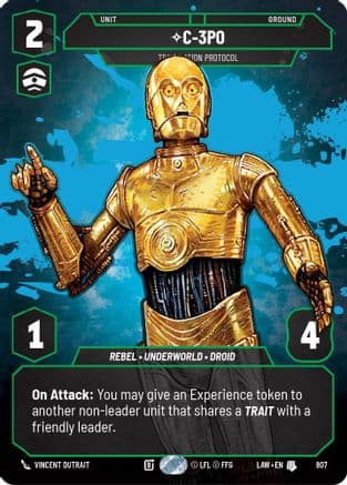 C-3PO - Translation Protocol (Prestige) |  (807)  [A Lawless Time]