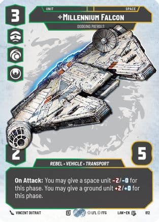 Millennium Falcon - Dodging Patrols (Prestige) |  (812)  [A Lawless Time]