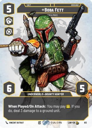 Boba Fett - For a Price (Prestige) |  (813)  [A Lawless Time]