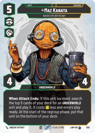 Maz Kanata - Where's My Boyfriend? (Prestige) |  (820)  [A Lawless Time]