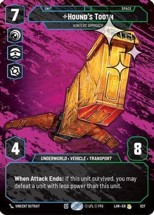 Hound's Tooth - Hunters' Approach (Prestige Foil) | Foil (827)  [A Lawless Time]