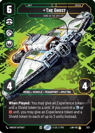 The Ghost - Home of the Spectres (Prestige Foil) | Foil (837)  [A Lawless Time]