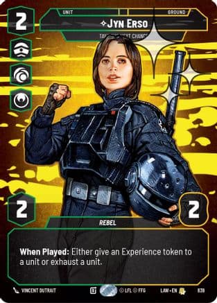 Jyn Erso - Take the Next Chance (Prestige Foil) | Foil (839)  [A Lawless Time]