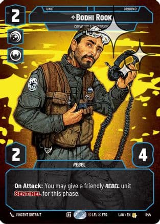 Bodhi Rook - Creating a Diversion (Prestige Foil) | Foil (844)  [A Lawless Time]