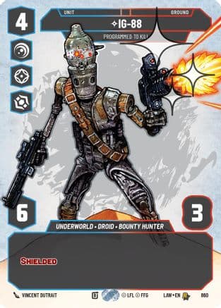 IG-88 - Programmed to Kill (Prestige Foil) | Foil (860)  [A Lawless Time]