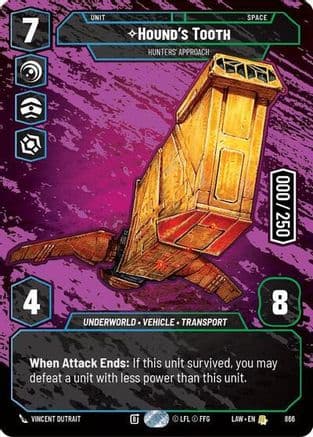 Hound's Tooth - Hunters' Approach (Serialized) | Foil (866)  [A Lawless Time]