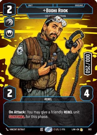 Bodhi Rook - Creating a Diversion (Serialized) | Foil (883)  [A Lawless Time]