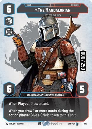 The Mandalorian - Let's See The Puck (Serialized) | Foil (894)  [A Lawless Time]