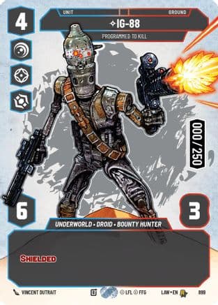 IG-88 - Programmed to Kill (Serialized) | Foil (899)  [A Lawless Time]