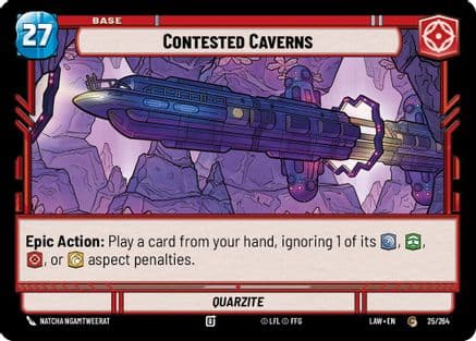 Contested Caverns // Credit |  (25 // T01)  [A Lawless Time]