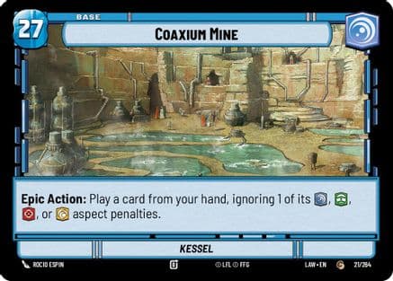 Coaxium Mine // Shield |  (21 // T03)  [A Lawless Time]
