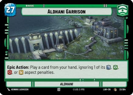 Aldhani Garrison // Shield |  (22 // T03)  [A Lawless Time]