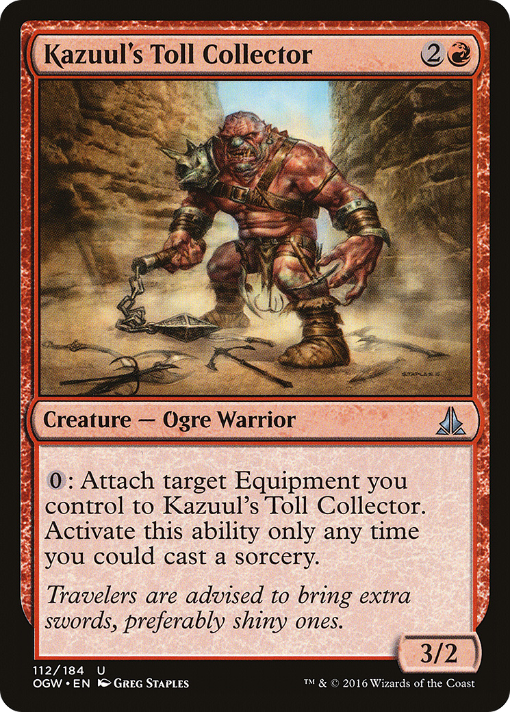 Kazuul's Toll Collector [Oath of the Gatewatch] Foil