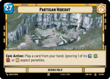 Partisan Hideout // Shield |  (30 // T03)  [A Lawless Time]