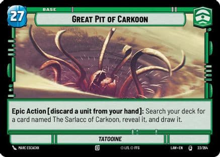 Great Pit of Carkoon |  (23)  [A Lawless Time]