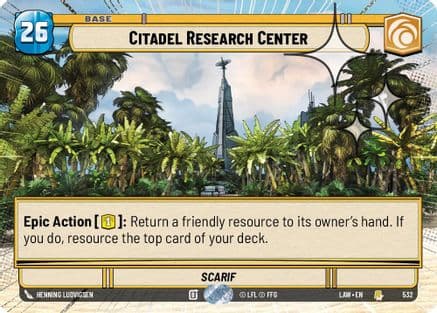 Citadel Research Center (Hyperspace Foil) | Foil (532)  [A Lawless Time]