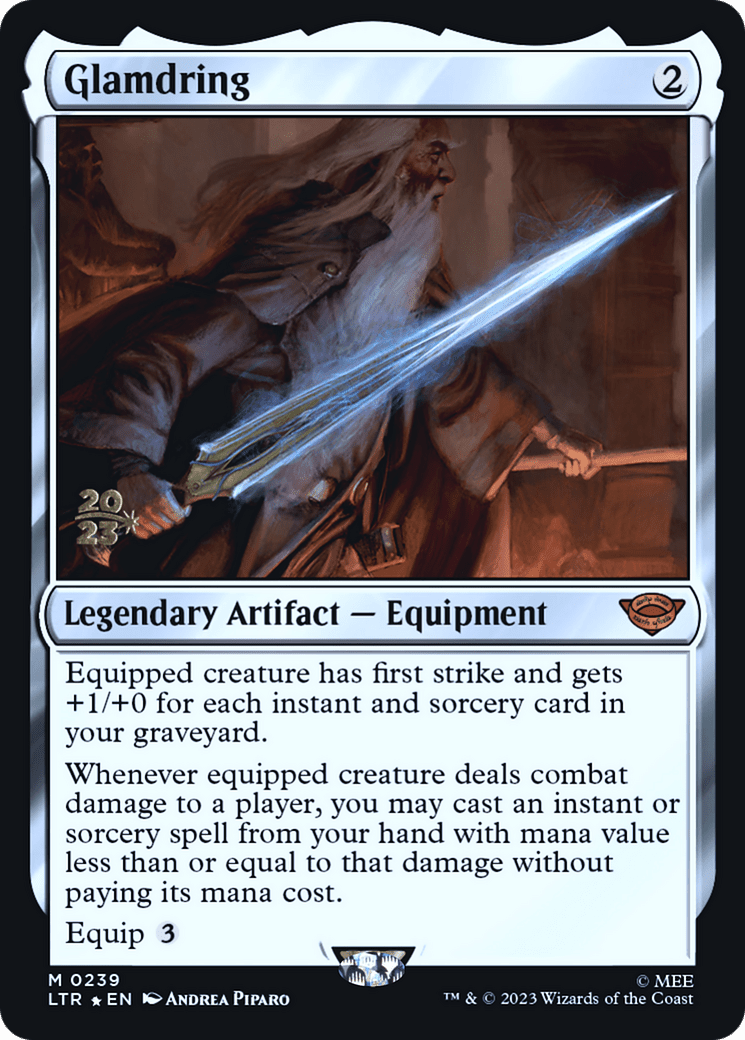 Glamdring [The Lord of the Rings: Tales of Middle-Earth Prerelease Promos]