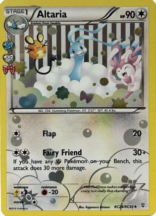 Altaria (Reverse Holofoil) RC24- Generations Radiant Collection Reverse Holofoil