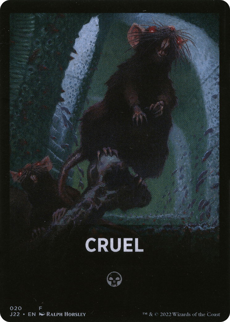 Cruel (FJ22-020) - Jumpstart 2022 Front Cards