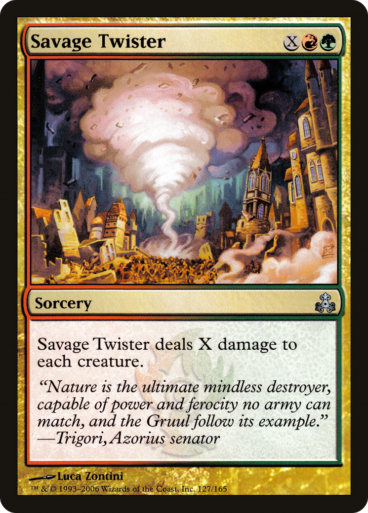 Savage Twister [Guildpact] Foil