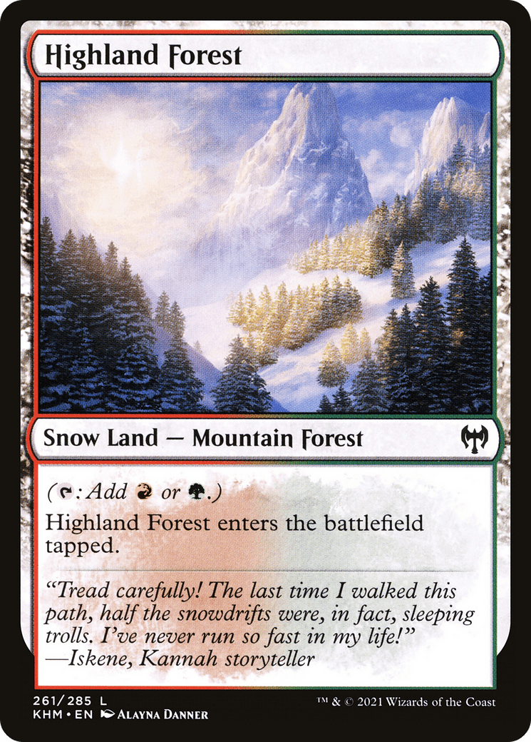 Highland Forest [Kaldheim] Foil