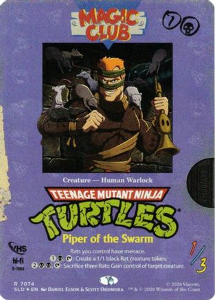 Piper of the Swarm |  Foil (7074) [Secret Lair Drop Series]