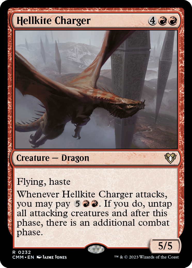 Hellkite Charger [Commander Masters] Foil