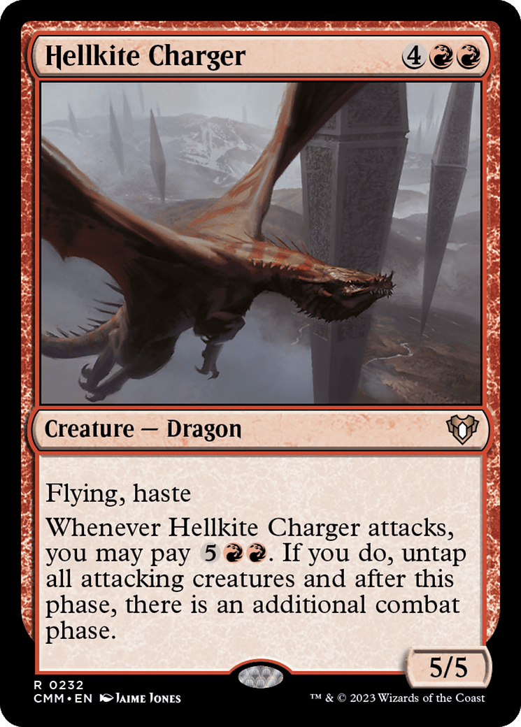 Hellkite Charger [Commander Masters] Foil