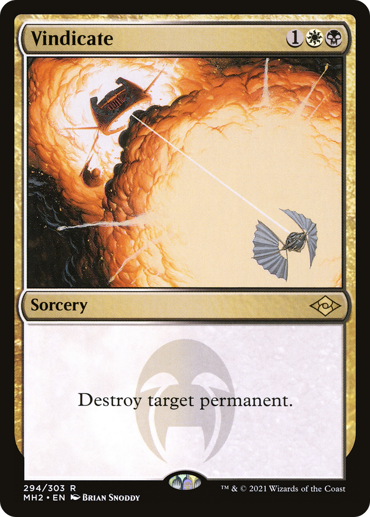 Vindicate [Modern Horizons 2] Foil