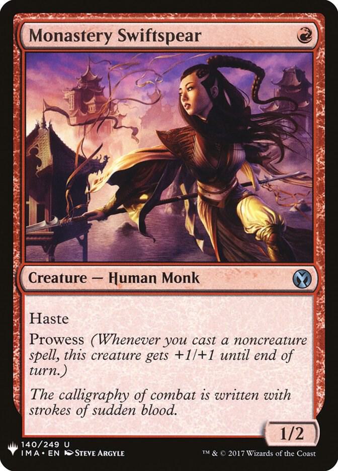 Monastery Swiftspear 140 (The List Reprints) 