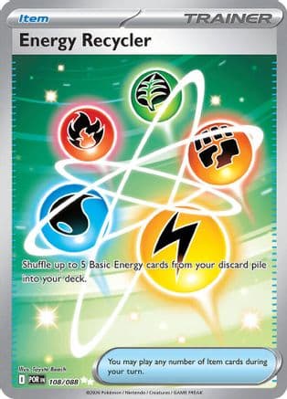 Energy Recycler 108- ME03 Perfect Order Holofoil