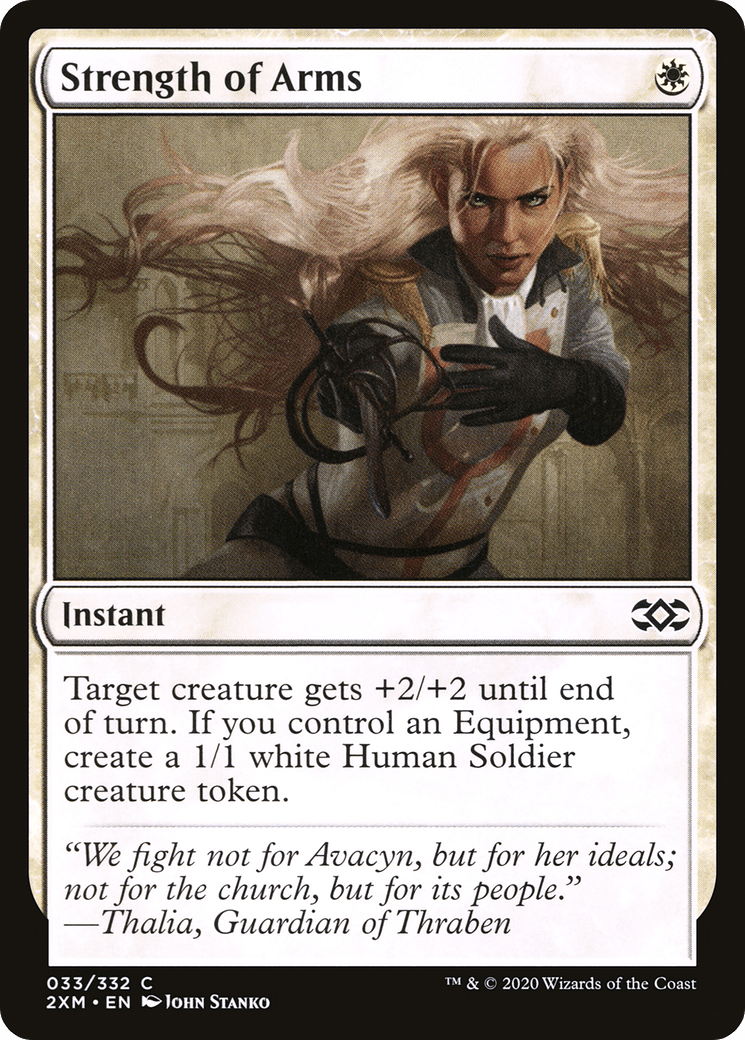 Strength of Arms [Double Masters] Foil