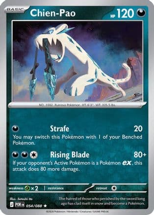 Chien-Pao 054- ME03 Perfect Order Holofoil