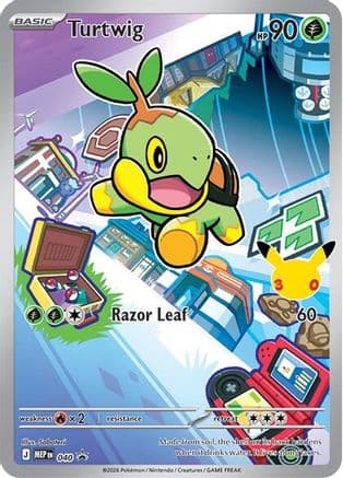 Turtwig 040- ME Mega Evolution Promo Holofoil