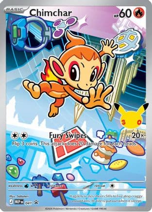 Chimchar 041- ME Mega Evolution Promo Holofoil