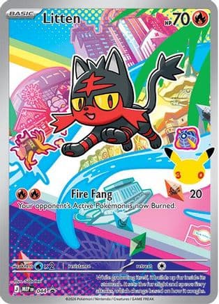 Litten 044- ME Mega Evolution Promo Holofoil