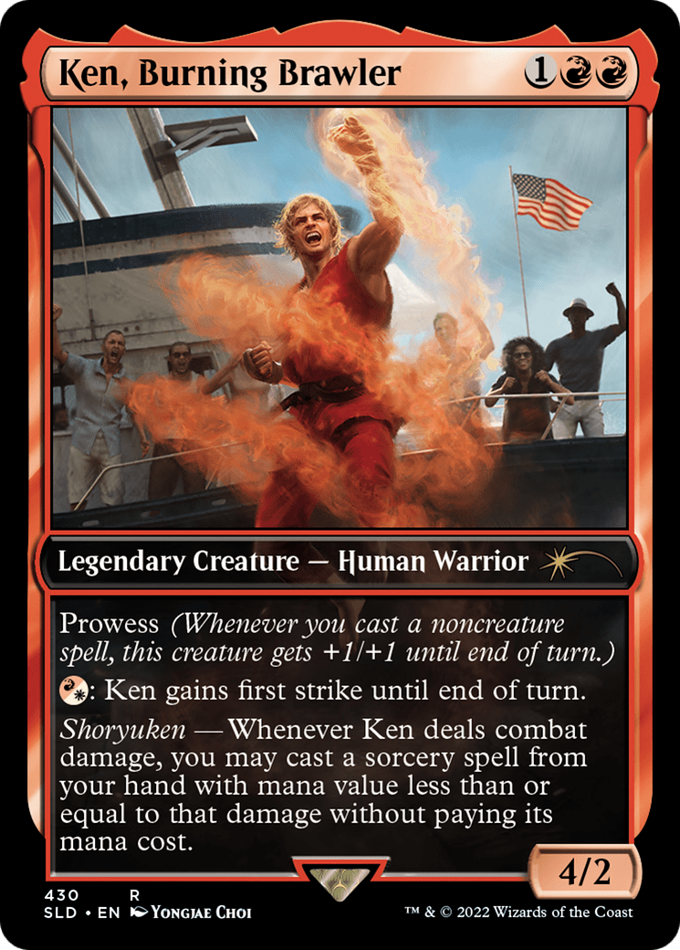 Ken, Burning Brawler [Secret Lair Drop Series]