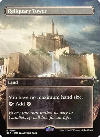 Reliquary Tower (7104) |  Foil (7104) [Secret Lair Drop Series]