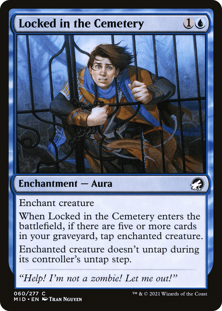 Locked in the Cemetery [Innistrad: Midnight Hunt] Foil