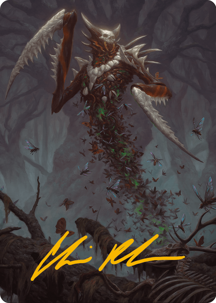 Grist, the Plague Swarm // Grist, the Plague Swarm (AMH3-018) - Modern Horizons 3 Art Series (Borderless)