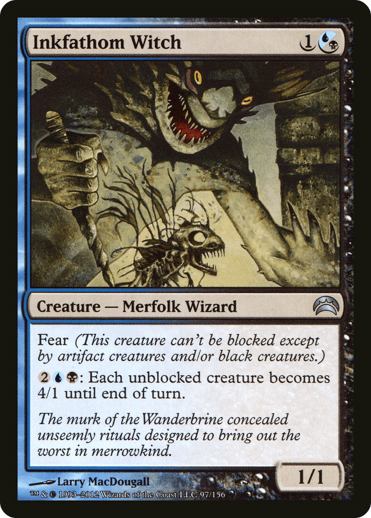 Inkfathom Witch (097) [Planechase 2012]  Foil