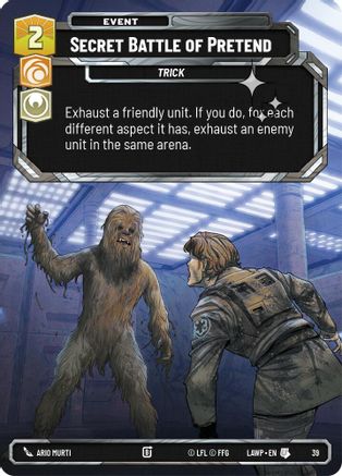 Secret Battle of Pretend (Foil) | Foil (39)  [A Lawless Time Weekly Play Promos]
