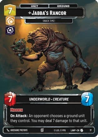 Jabba's Rancor - Snack Time! |  (17)  [A Lawless Time  Weekly Play Promos]