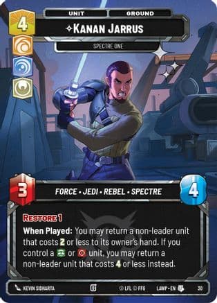 Kanan Jarrus - Spectre One (Foil) | Foil (30)  [A Lawless Time  Weekly Play Promos]